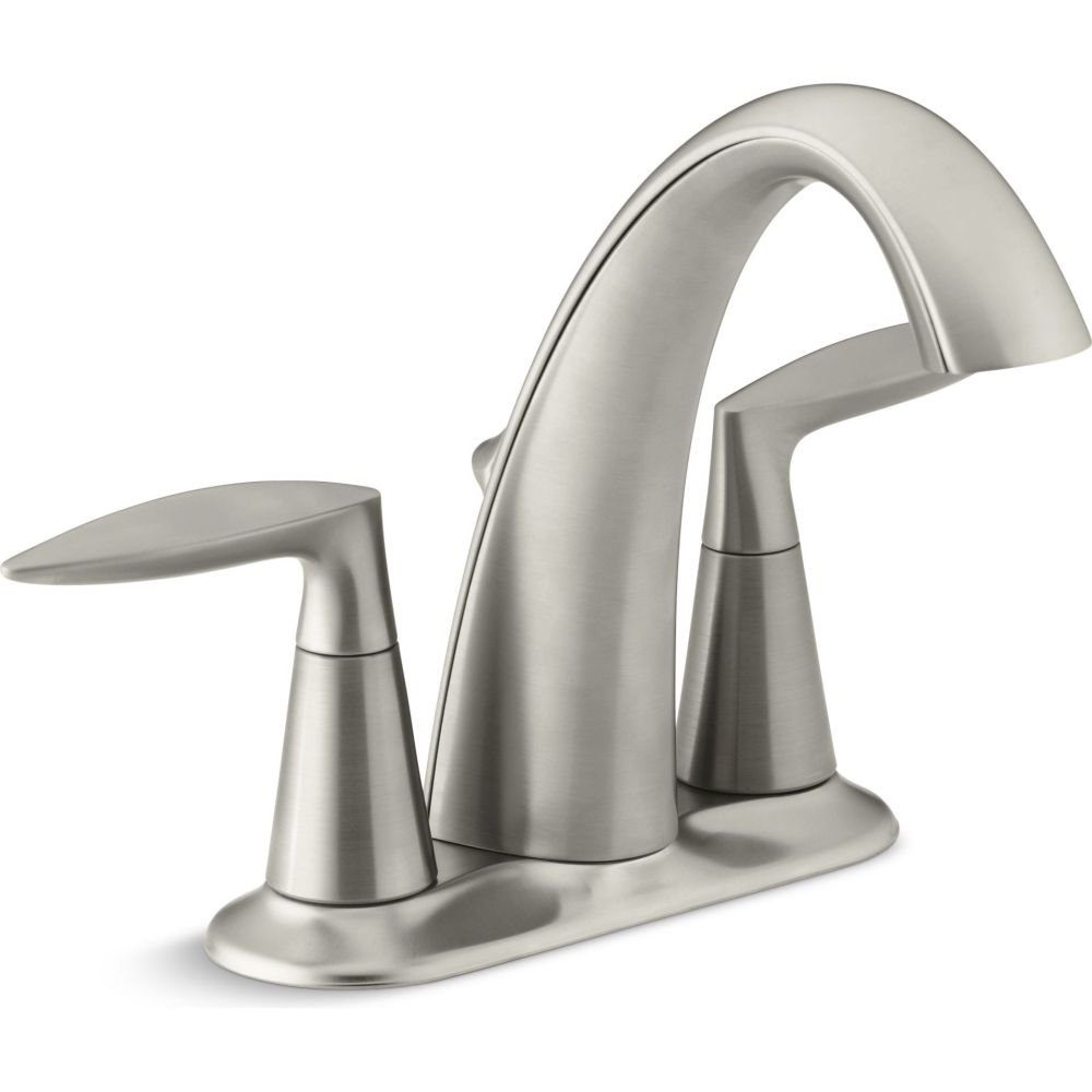 KOHLER 45100-4-2BN Alteo Centerset 4 inch Bathroom Faucet